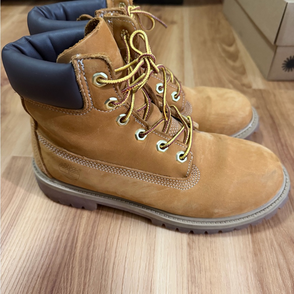 Timberland Kids Tan Boots